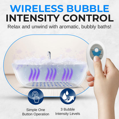 Bubble Bath Mat Body Spa Massage With Warm Air - PHSPAMT24HT