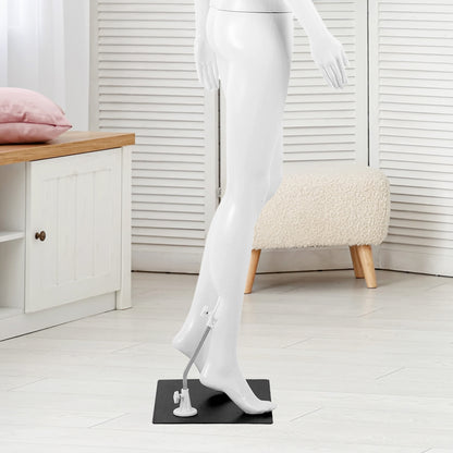 Female Mannequin Dress Form - Realistic Adjustable Durable Metal Base - SLMAQFE