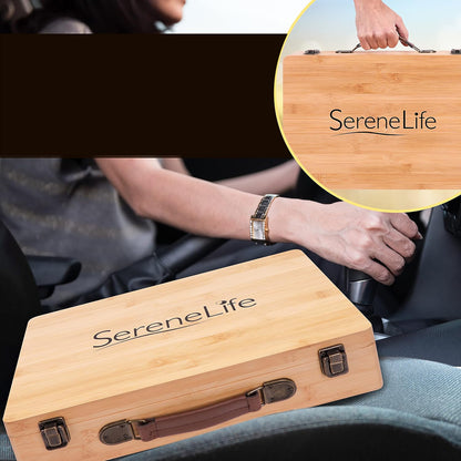 Hot Stone Massage Kit - Portable Heated Rock Massaging Therapy System