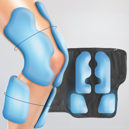 Air Compression Knee Massager - 3-In-1 Portable Massager Suitable For Knees Elbows And Shoulders