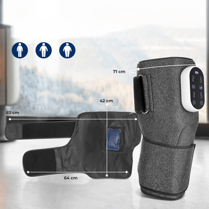 Air Compression Knee Massager - 3-In-1 Portable Massager Suitable For Knees Elbows And Shoulders