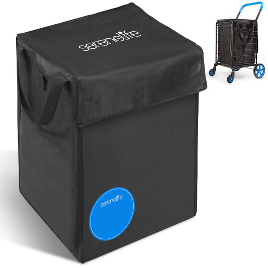 Removable Shopping Cart Liner - Waterproof 600D Oxford Fabric Blue