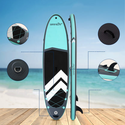 11 Inflatable SUP Pet-Friendly Non-Slip Deck 440 lbs Capacity