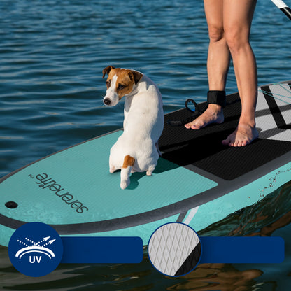 11 Inflatable SUP Pet-Friendly Non-Slip Deck 440 lbs Capacity