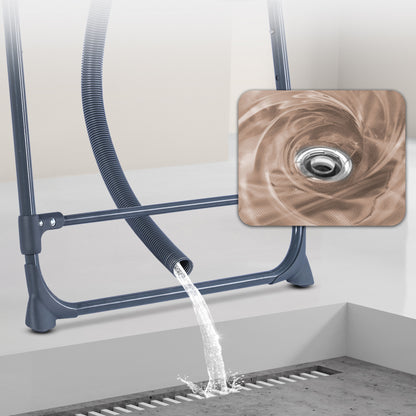 Foldable Dog Bath Tub 360° Access Marine Grade PVC Beige