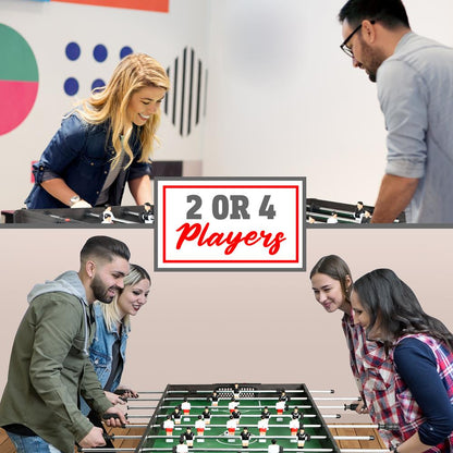 Foosball Table 48 Competition Size Durable Steel Rods