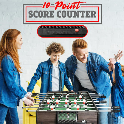 Foosball Table 48 Competition Size Durable Steel Rods