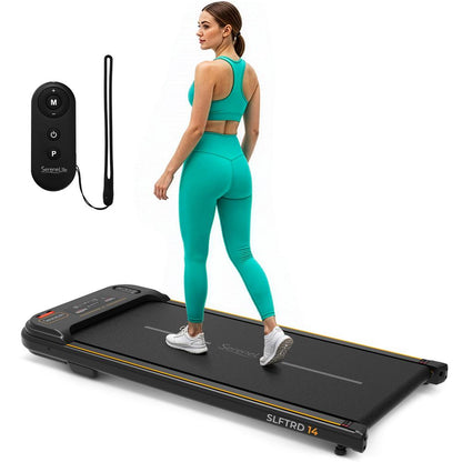 Walking Pad Treadmill Shock Absorption 2.5HP Remote Control