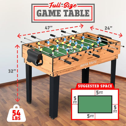 4-in-1 Game Table Multi-Function Sturdy Design Indoor/Outdoor Use
