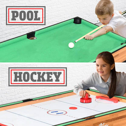 4-in-1 Game Table Multi-Function Sturdy Design Indoor/Outdoor Use