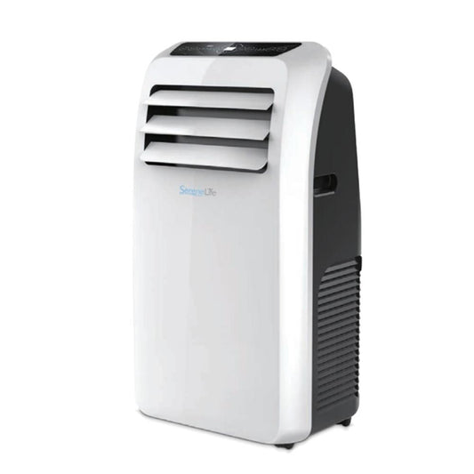 Portable Room Air Conditioner - 7000 Btu Compact Home A/C Cooling Unit With Built-In Dehumidifier & Fan Modes Includes Window Mount Kit (White)