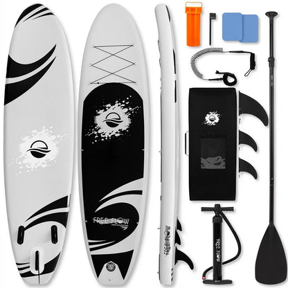 Inflatable Paddle Board Stable Design 3 Fins Non-Slip Deck 106
