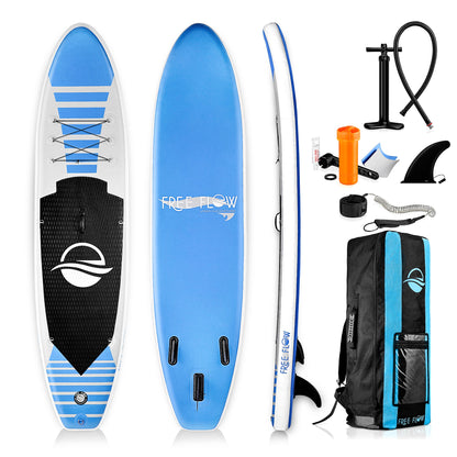Inflatable Paddle Board - Stable Non-Slip Deck 106 PVC Teal