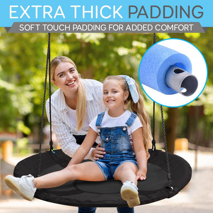 Saucer Swing 40 Relaxing Fun Waterproof 600D Polyester - SLSWNG100