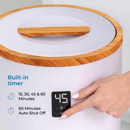 Towel & Blanket Warmer - Quick Heat 2 Towel Capacity Auto Shut-Off White