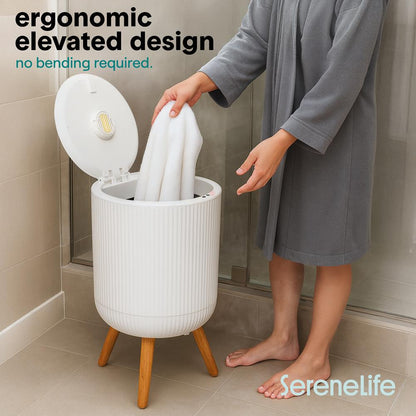 Bucket Towel Warmers With Customized Fragrances For Spa And Bathroom Timer 20/40/60/90 Minutes Fits 1 Large Towel Blanket Bathrobe Pjs