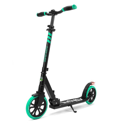 Kick Scooter for Teens & Adults Smooth Ride Alloy Deck Aqua