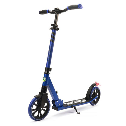Folding Kick Scooter for Teens/Adults Smooth Ride Alloy Deck Blue