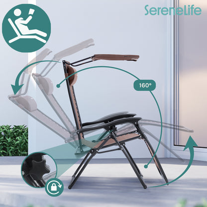 Adjustable Zero Gravity Chair Set - SLZGCVZX86