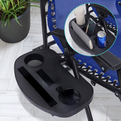 Adjustable Zero Gravity Chair Set - SLZGHBLU29
